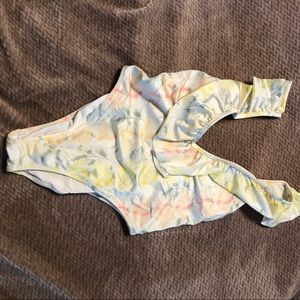 Pastel Floral Print Victoria Secret One Piece